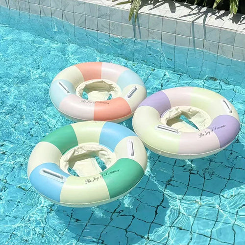 1pc Outdoor Sport Inflatable Swimming Ring PVC Swim Circle Pool Float Seat